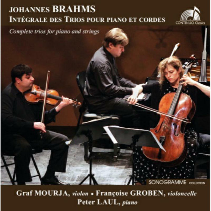 Mourja/Groben/Laul - Johannes Brahms: Int?grale des trios pour piano et cordes - CC777728-29
