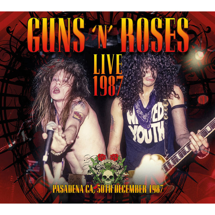 Guns n' Roses - Live 1987 Pasadena CA 30th December 1987  (2 cd set) - SAX2CD3001