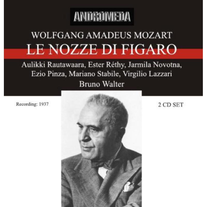 Rautawaara/Rethy/Novotna/Pinza/Stabile; - Le Nozze di Figaro    (Salzburg 1937) - ANDRCD9041
