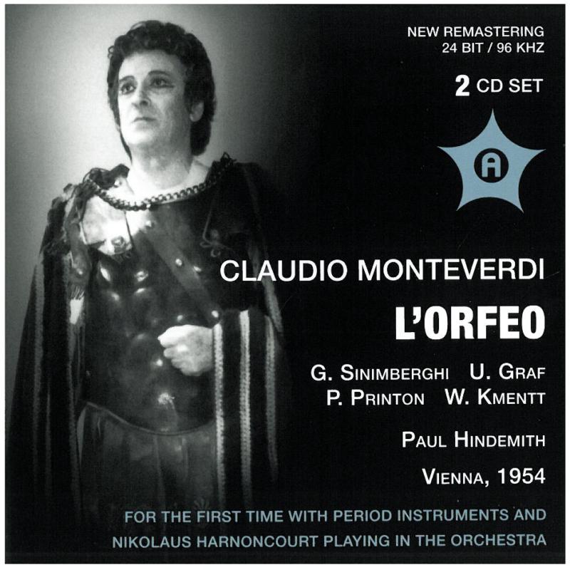 Brinton/Sinimberghi/Graf/Foster/Vienna Sym. Orch. - L'Orfeo   (Vienna 03/06/1954) - ANDRCD9069