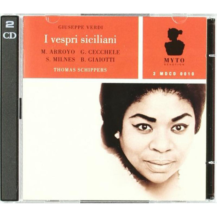Milnes/Cecchele/Arroyo/RAI - I Vespri Sicialliani  (Roma 1970) - MDCD0010