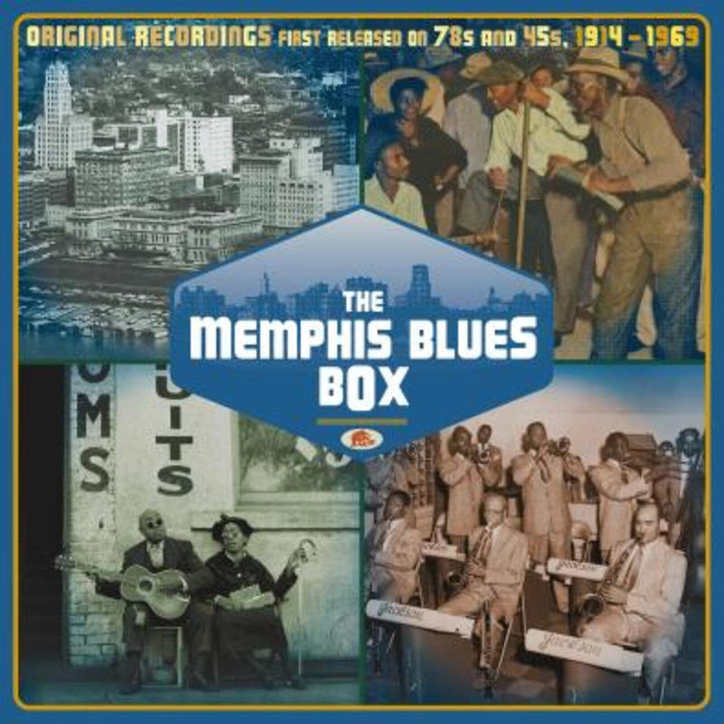 Various - The Memphis Blues Box - Original Recordings First Released on 78's and 45's  1914-1969 - BCD17515