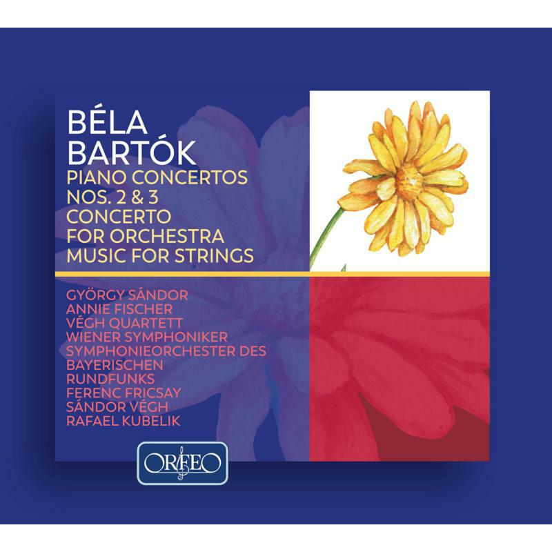 Various - B?la Bart?k: Piano Concertos Nos. 2 & 3, Concerto for Orchestra, Music for Strings - MP1803