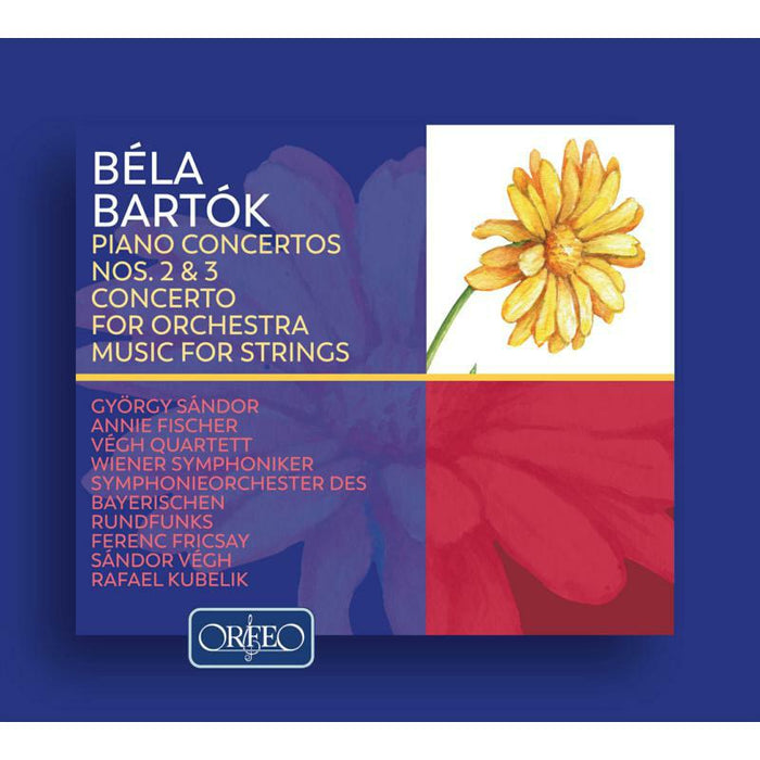 Various - B?la Bart?k: Piano Concertos Nos. 2 & 3, Concerto for Orchestra, Music for Strings - MP1803