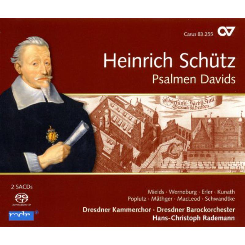 Rademann/Dresdner Kammerchor/Dresdner Barockorchester - Heinrich Schütz: Psalmen Davids SWV 22-47 (Schütz-Edition Vol. 8) - CAR83255