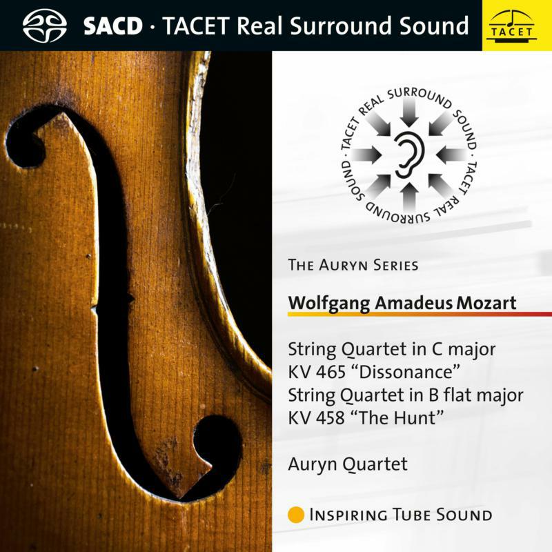 Auryn Quartet - Wolfgang Amadeus Mozart, String Quartet K 465 Dissonance, K4 (SACD) - TACET2354
