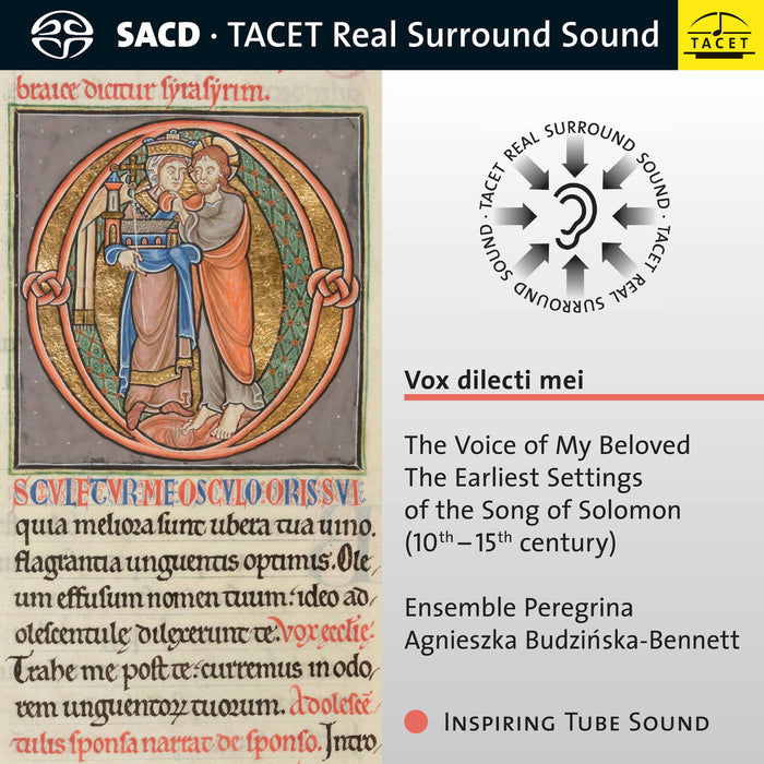 Ensemble Peregrina, Agnieszka Budzinska-Bennett - Vox dilecti mei. The Voice of My Beloved. The Earliest Settings of the Song of Solomon (10th - 15th century) - TACET270SACD