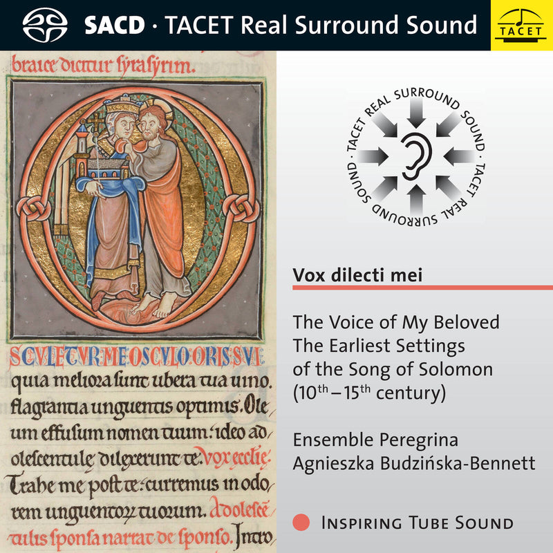 Ensemble Peregrina, Agnieszka Budzinska-Bennett - Vox dilecti mei. The Voice of My Beloved. The Earliest Settings of the Song of Solomon (10th - 15th century) - TACET270SACD
