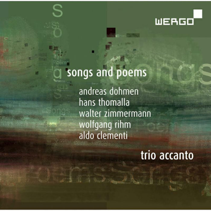 Trio Accanto - Songs and Poems - WER73642