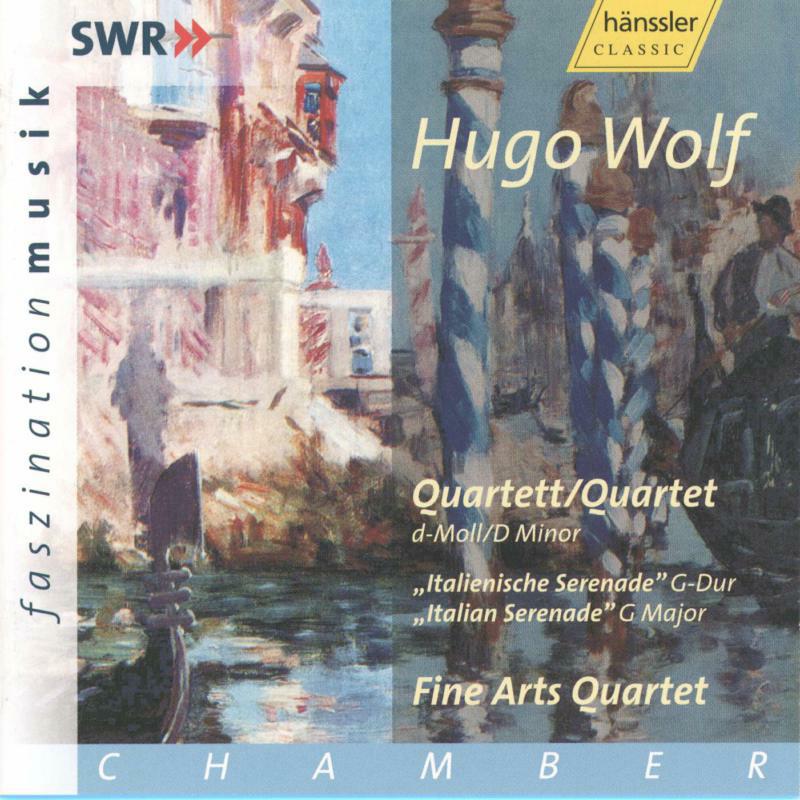Hugo Wolf - SERENADE FOR STRING QUARTET - 93024