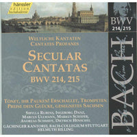 Rilling Bach-Collegium Stuttg - Bach: Secular Cantatas - 92068