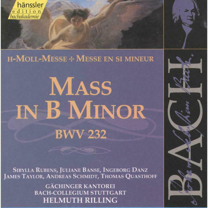 Rilling Bach-Collegium Stuttg - Bach, J S: Mass in B minor, BWV232 - 92070
