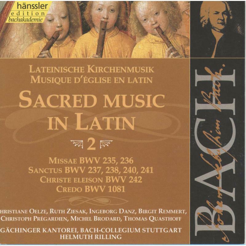 Rilling Bach-Collegium Stuttg - Bach: Sacred Music in Latin, Vol. 2 - 92072