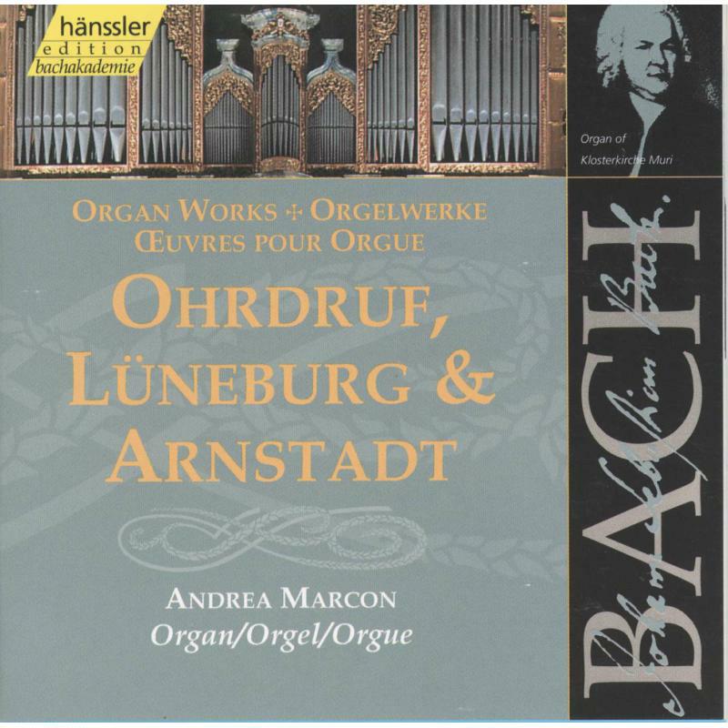 Andrea Marcon - Bach: Organ Works - Ohrdruf, Lüneburg & Arnstadt - 92087