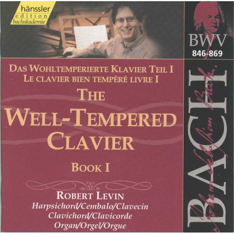 Robert Levin - Bach, J S: The Well-Tempered Clavier, Book 1 - 92116