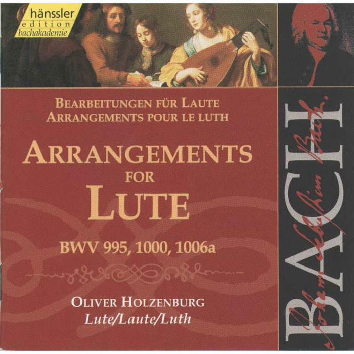 Oliver Holzenburg - Bach: Arrangements for Lute - 92118