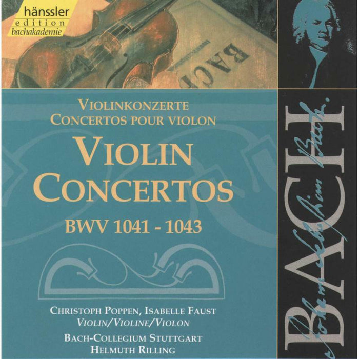 Rilling Bach-Collegium Stuttg - Bach: Violin Concertos - 92125