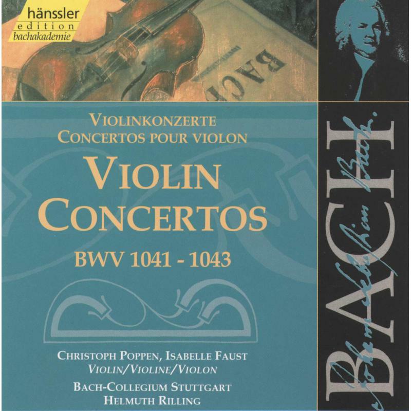 Rilling Bach-Collegium Stuttg - Bach: Violin Concertos - 92125