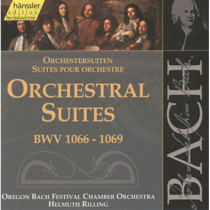 Rilling Oregon Bach Festival - Bach, J S: Orchestral Suites Nos. 1-4, BWV1066-1069 - 92132