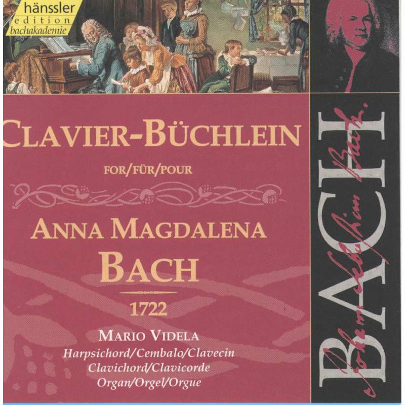 Mario Videla - Bach: Clavier-B?chlein F?r Anna Magdalena Bach 1722 - 92135