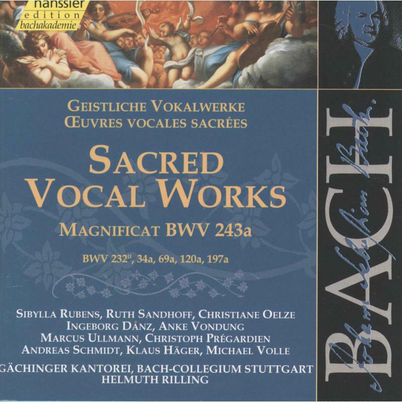 Rilling Bach-Collegium Stuttg - Bach: Sacred Vocal Works - 92140