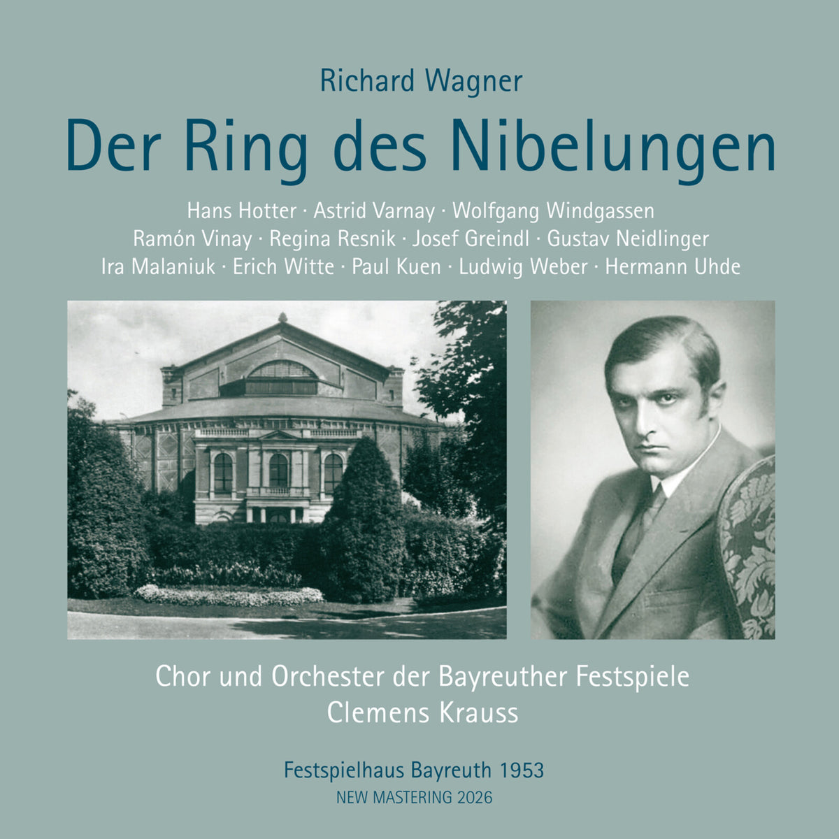 Hans Hotter; Astrid Varnay; Wolfgang Windgassen; Chor und Orchester der Bayreuther Festspiele; Clemens Krauss - Richard Wagner: The Ring of the Nibelung - NOH0002