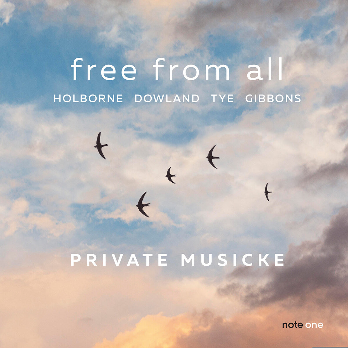 Private Musicke - Free from All - English Music for Viol Consort - NO26005