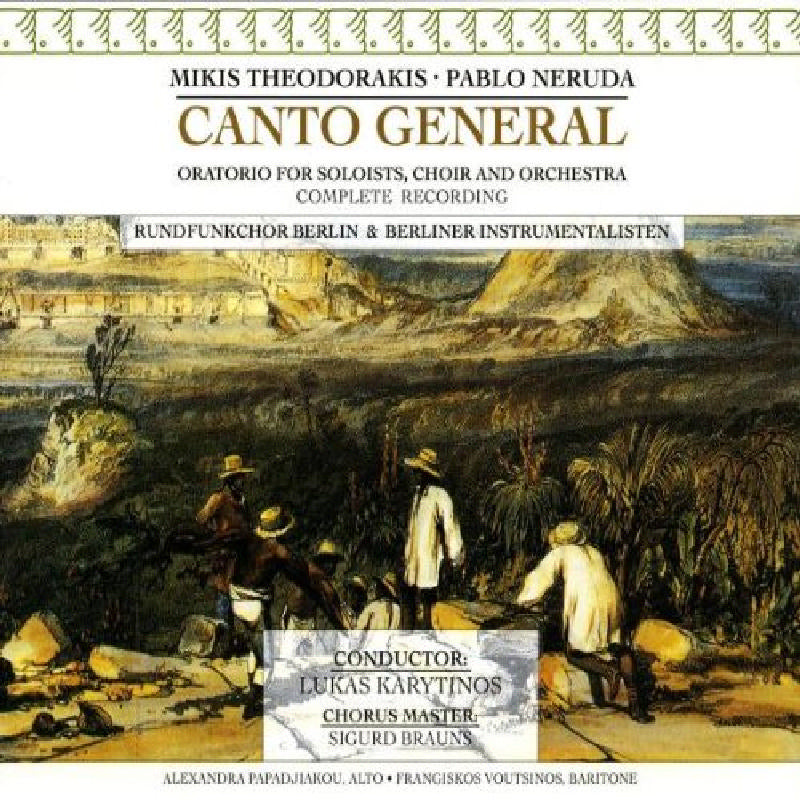 Various - THEODORAKIS:CANTO GENERAL - INT31142