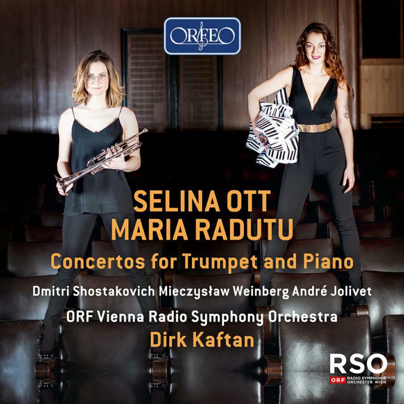 Selina Ott/Maria Radutu - Dmitri Shostakovich, Mieczyslaw Weinberg, André Jolivet, Sergei Rachmaninoff: Concertos for Trumpet and Piano - C220011