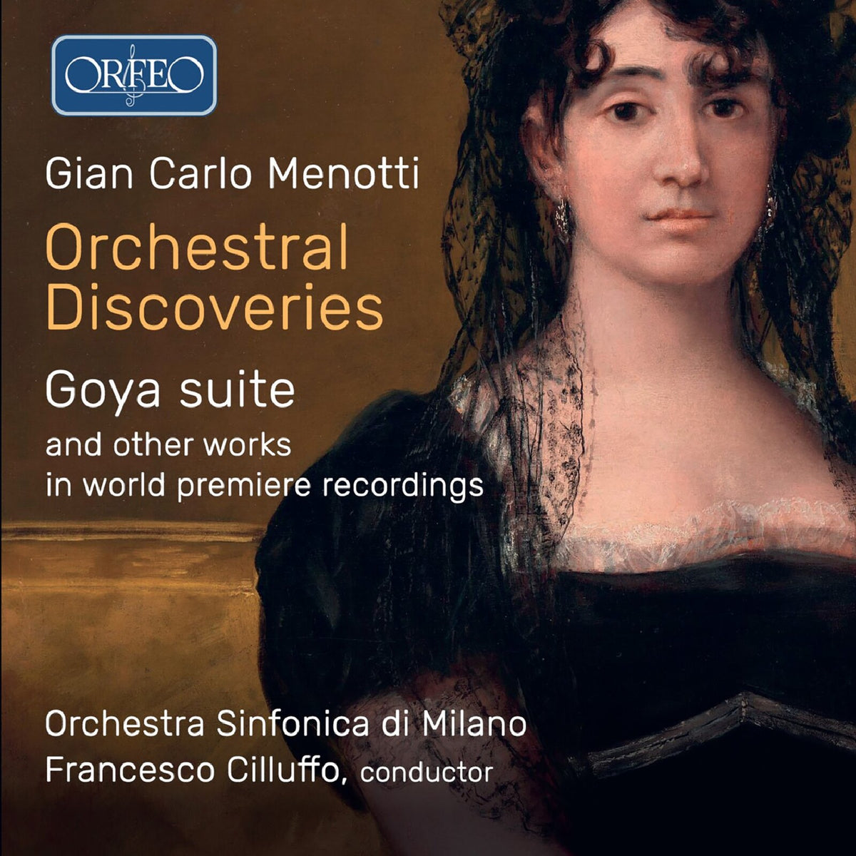 Orchestra Sinfonica di Milano; Francesco Cilluffo - Gian Carlo Menotti: Orchestral Discoveries - C240161C