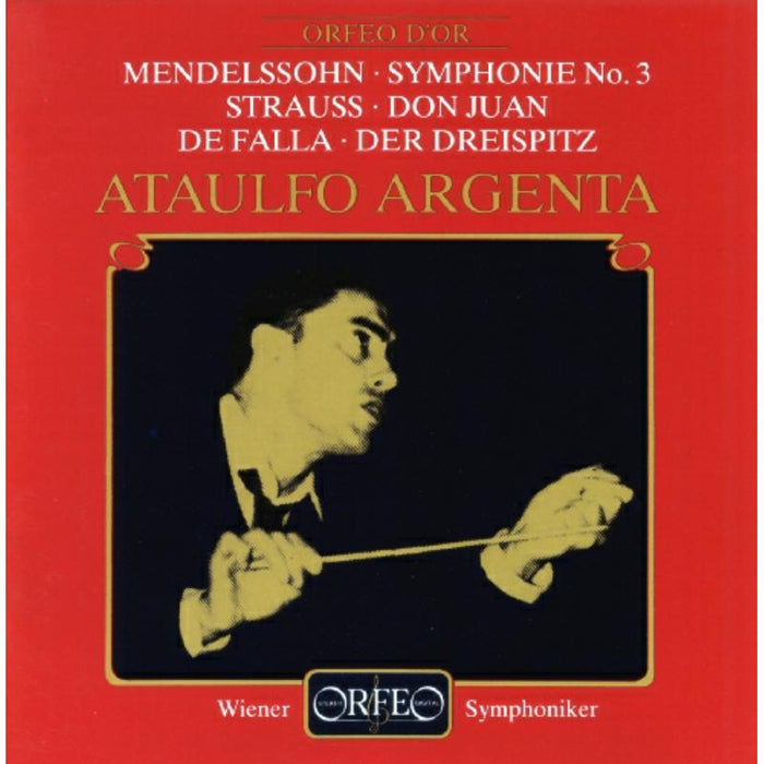 Wiener Symphoniker/Argenta - MENDELSSOHN:SYMPHONY NO. 3 - C277921