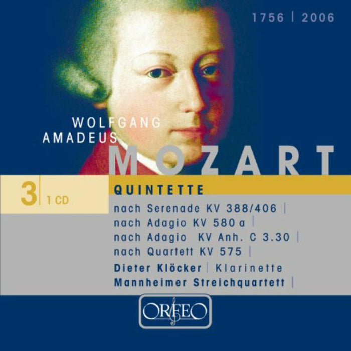 Klocker/Mannheimer - MOZART:QUINTETS - C644061