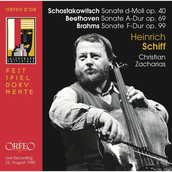 Schiff/Zacharias - Dmitri Shostakovich: Sonata for Cello and Piano, Op. 40, Ludwig van Beethoven: Sonata for Cello and Piano, Op. 69, Johan - C942171B