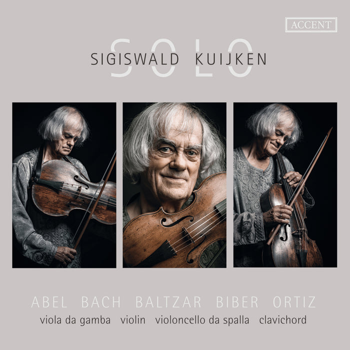 Sigiswald Kuijken - Solo: Music by Abel, Bach, Baltzar, Biber & Ortiz - ACC24400