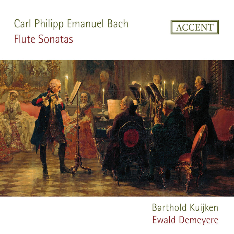 Barthold Kuijken; Ewald Demeyere - Carl Philipp Emanuel Bach: Flute Sonatas - ACC24414