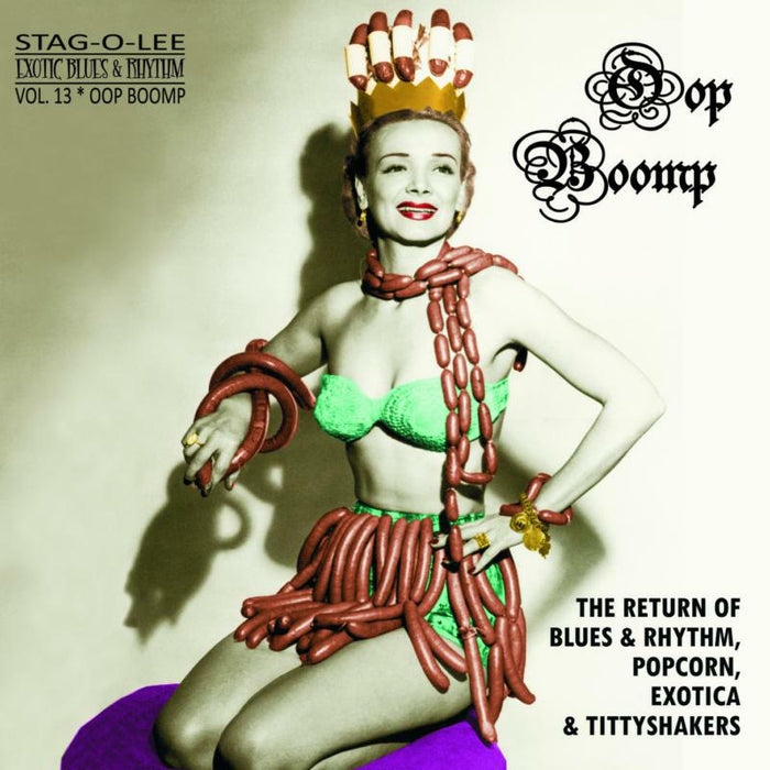 Various Artists - Oop Boomp - Exotic Blues & Rhythm Vol 13 (10") - STAGO192