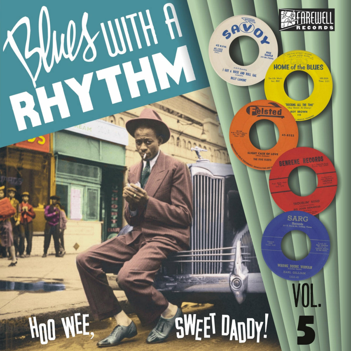 Various Artists - Blues With A Rhythm Volume 5 - Hoo Wee Sweet Daddy - BWR05