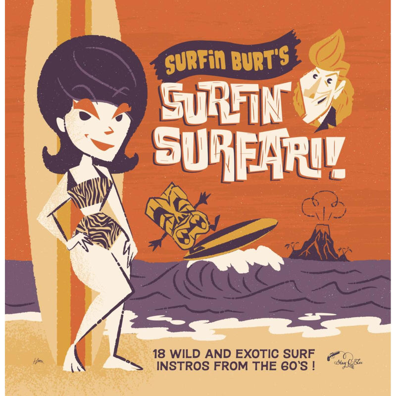 Various Artists - Surfin Burt's Surfin Safari - STAGO207