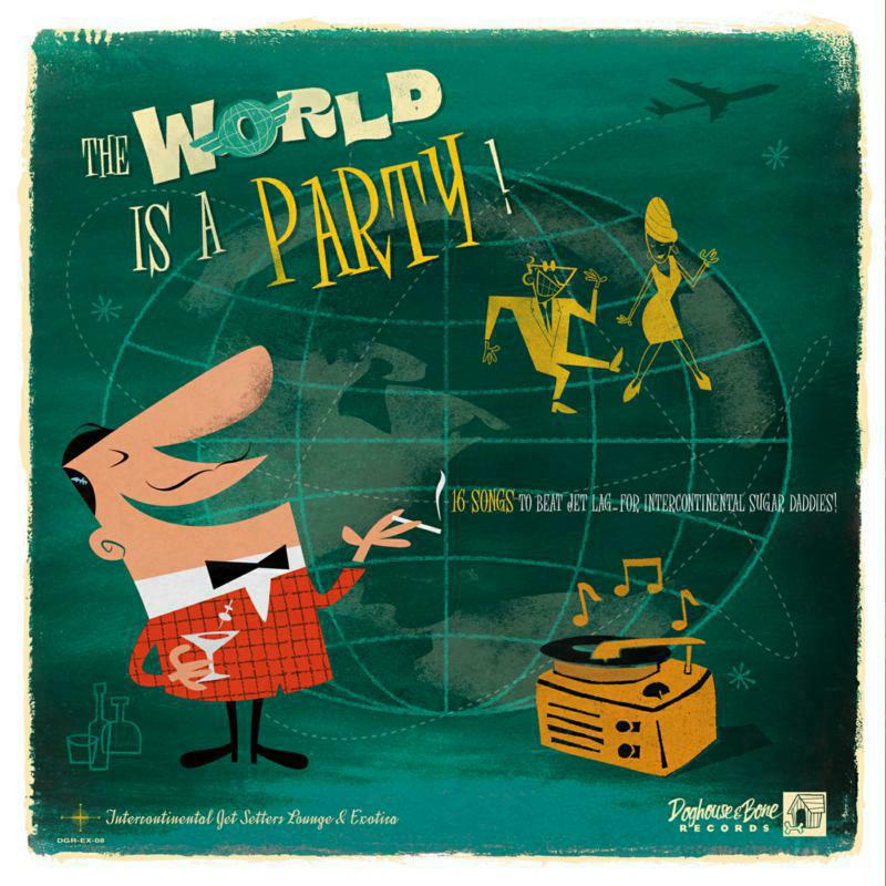 Various Artists - The World Is A Party (LP) - DGREX08