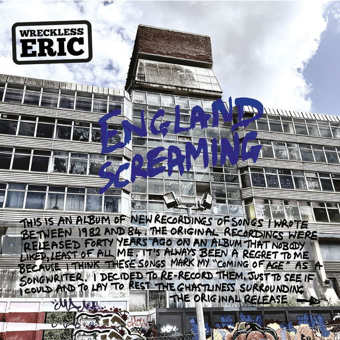 Wreckless Eric - England Screaming - TR598CD