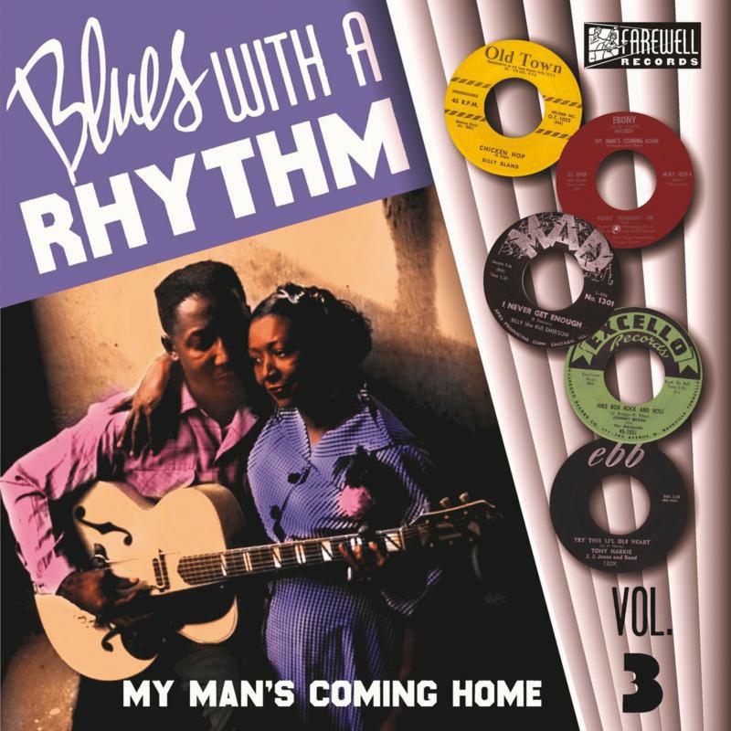 Various Artists - Blues With A Rhythm Volume 3 - My Man's Coming Home (10"LP) - BWR03