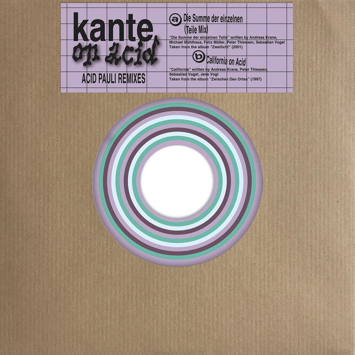 Kante / Acid Pauli - Kante On Acid (Acid Pauli Remixes) - PINGIPUNG091