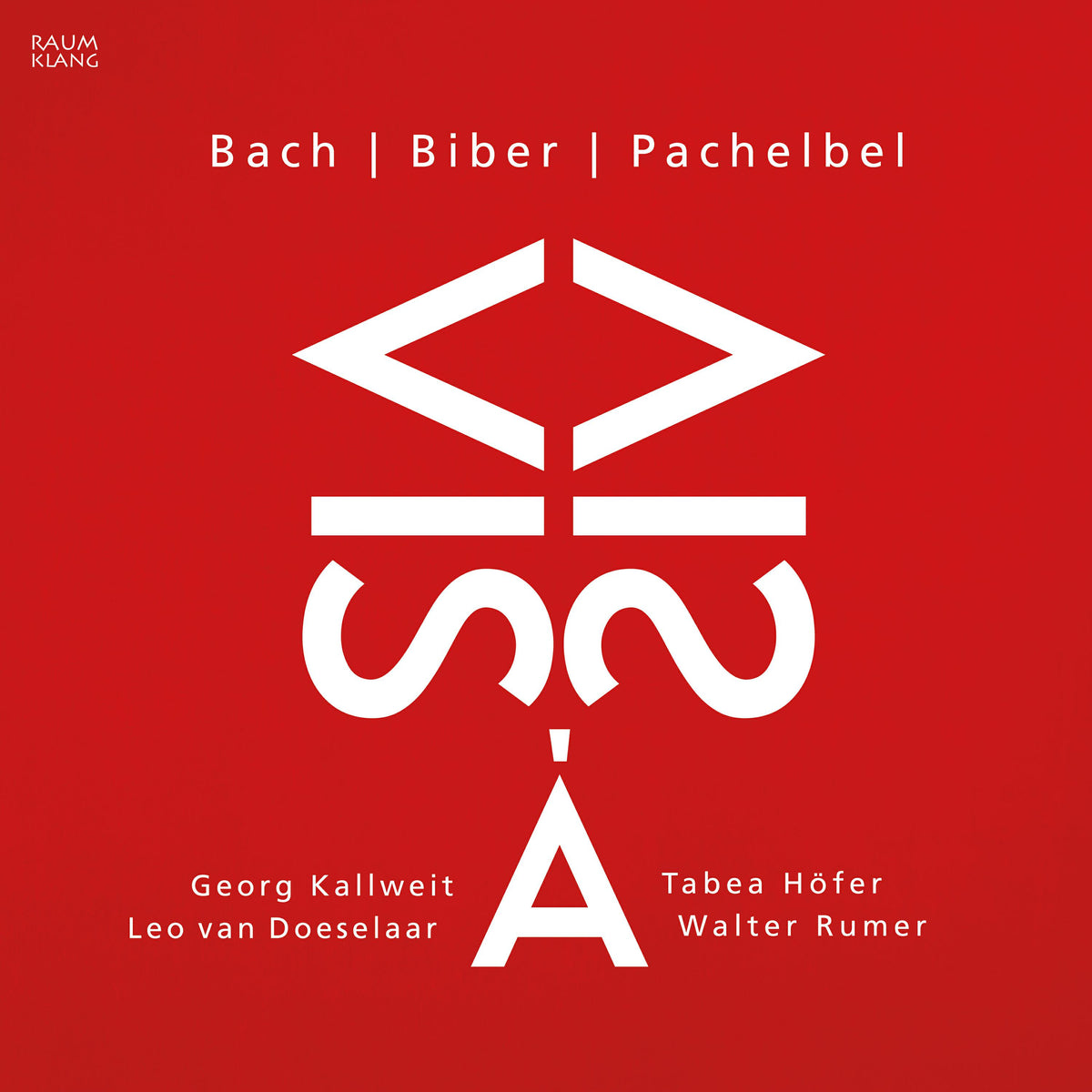 Georg Kallweit; Tabea Hofer; Leo van Doeselaar; Walter Rumper - Heinrich Ignaz Franz von Biber, Johann Pachelbel, Johann Sebastian Bach: Vis A Vis - RK4104