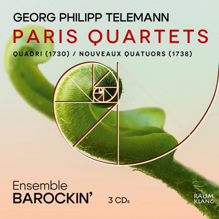Ensemble Barockin' - Georg Philipp Telemann: Paris Quartets - RK4401
