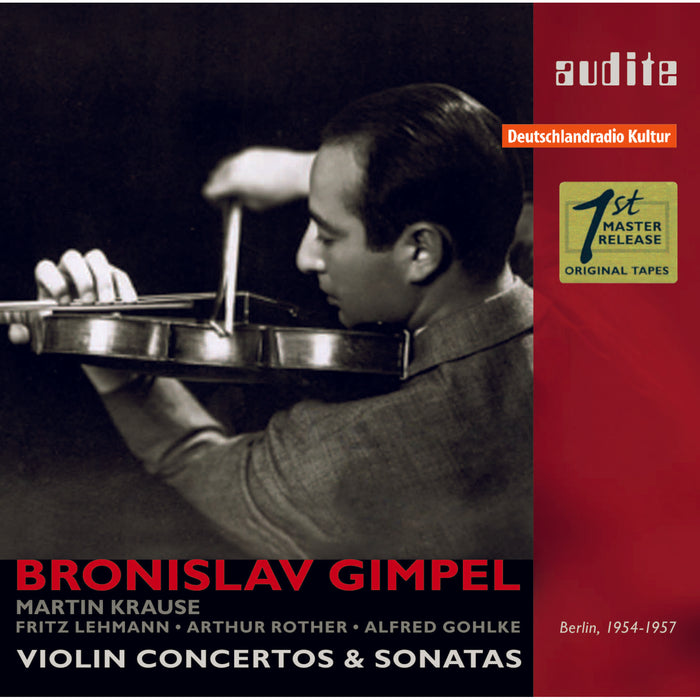Bronislaw Gimpel; Martin Krause; Rias-So; Rso Berlin - Bronislaw Gimpel: Violin Concertos & Sonatas - AUDITE21418