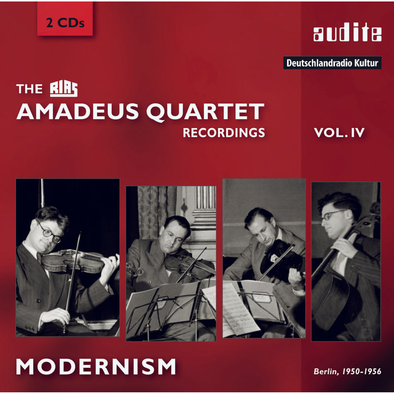 Cecil Aronowitz; Heinrich Geuser; Amadeus Qt. - The Rias Amadeus Quartet Recordings Vol.3 - AUDITE21427