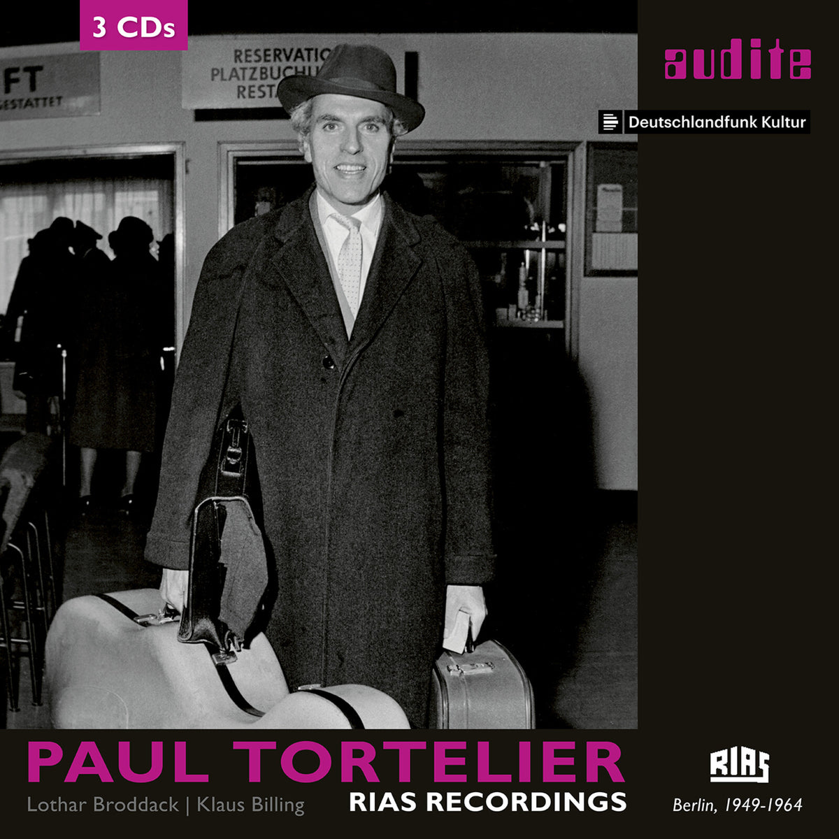 Paul Tortelier - The Rias Recordings - AUDITE21455