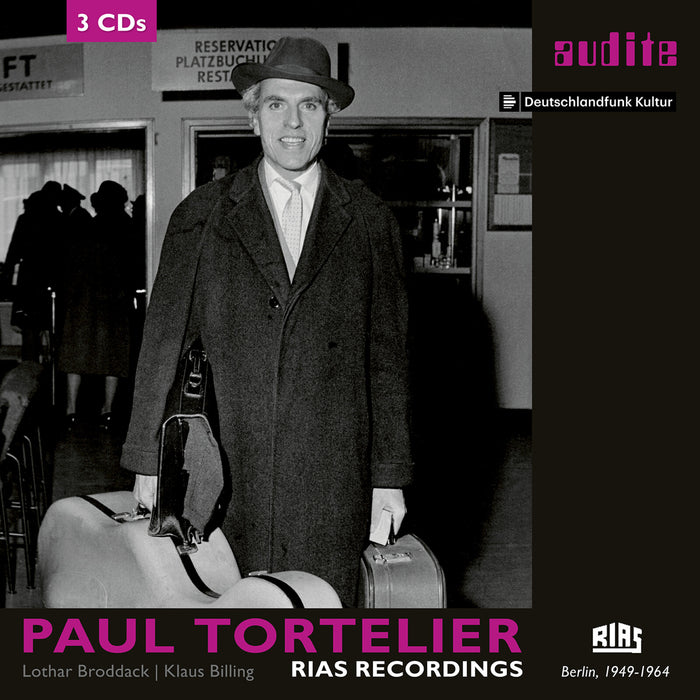 Paul Tortelier - The Rias Recordings - AUDITE21455