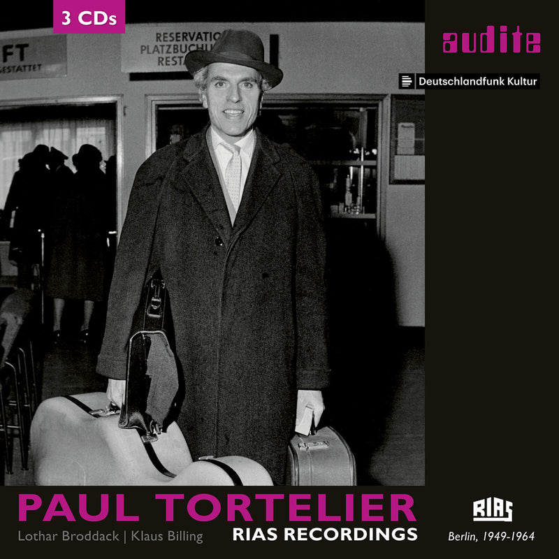 Paul Tortelier - The Rias Recordings - AUDITE21455