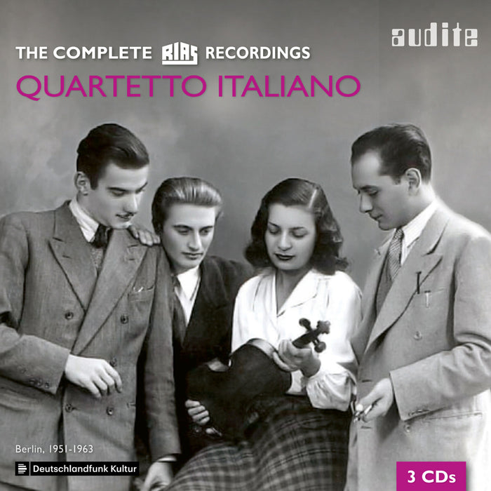 Quartetto Italiano - The Complete Rias  Recordings - AUDITE21456